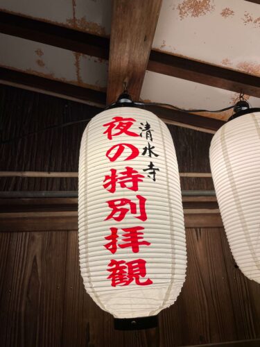 清水寺の夜桜ライトアップは人生で1度は見ておくといいよ