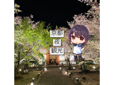 夜の京都の観光は、小説の種をたくさん見つけられるから紹介するよ